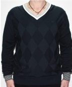 ПУЛОВЕР чол. арт. 843/0215A колір 676 (синій)