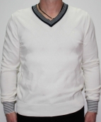 ПУЛОВЕР чол. арт. 843/0215A колір 001 (білий)