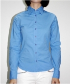 БЛУЗКА д/р арт. 260/1748 колір 691 (блакитний) 3/1