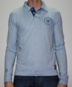 ДЖЕМПЕР ПОЛО чол. арт. 822A/0047A колір 673 (блакитний)