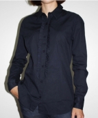 БЛУЗКА д/р арт. 267/1748А колір 678 (темно-синій)