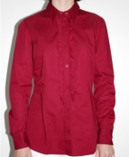 БЛУЗКА д/р арт. 267/1748А колір 446 (бордовий)