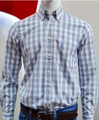 СОРОЧКА д/р арт. 213A/1230A колір 014 (клітка біло-блакитна)