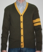 КАРДІГАН чол. арт. 845/0285А, колір 773 (оливковий) 2/2