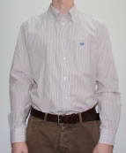 СОРОЧКА д/р арт.213А/1230А колір 115 (смужка гірчично-бежева) 3/2